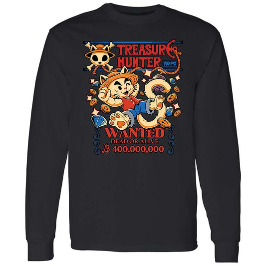Long Sleeve T-Shirt - YHFTXG6U - Black - 1