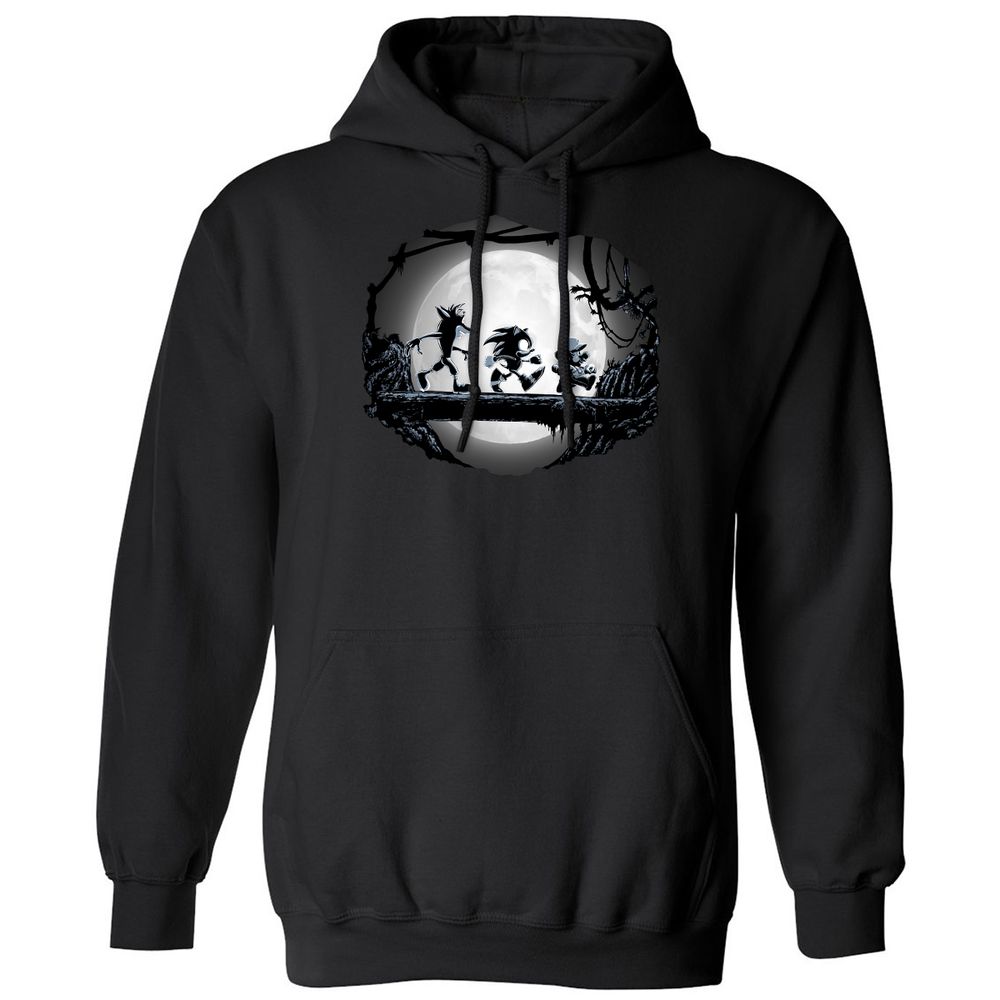 Classic Unisex Hoodie - R4KJR78K - Black - 1