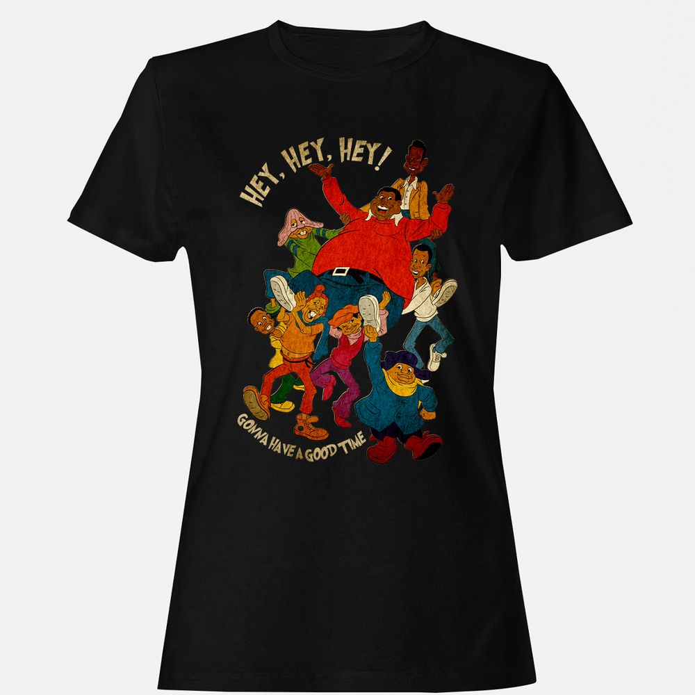 Women's T-Shirt - ZU6GZRFQ - Black - 1