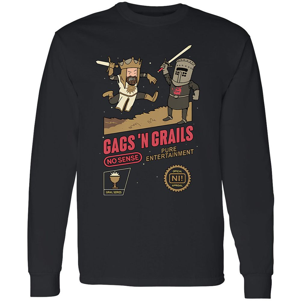 Long Sleeve T-Shirt - AYTP5CUJ - Black - 1