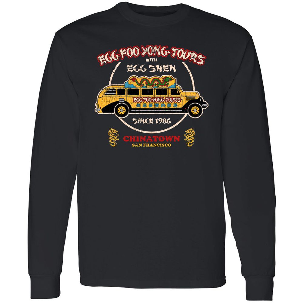 Long Sleeve T-Shirt - 5U4YXGCB - Black - 1