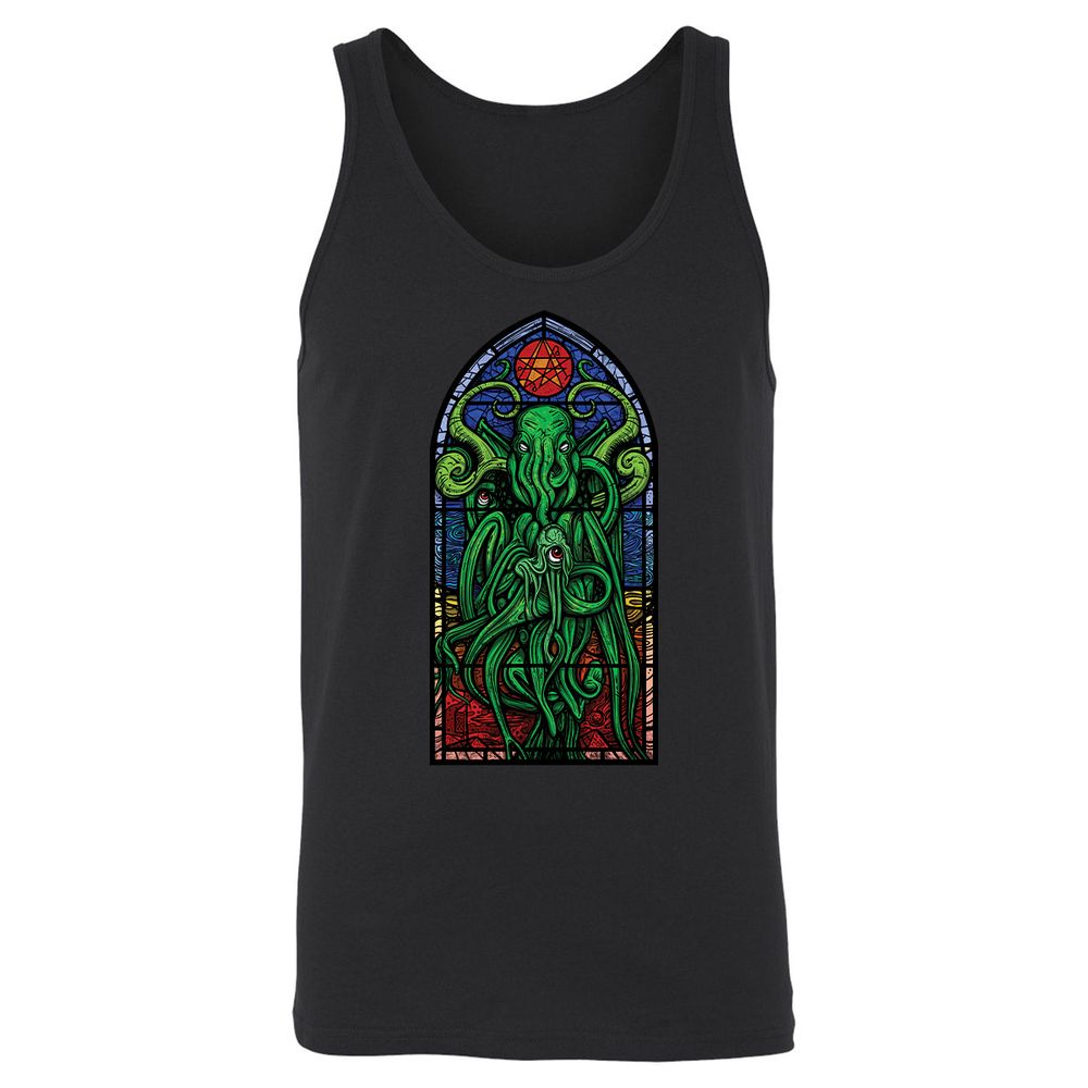 Unisex Jersey Tank - D6TAEBHL - Black - 1