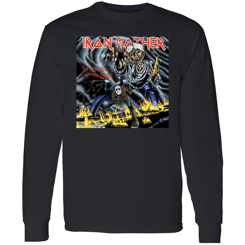 Long Sleeve T-Shirt - ZEX7YA1S - Black - 1