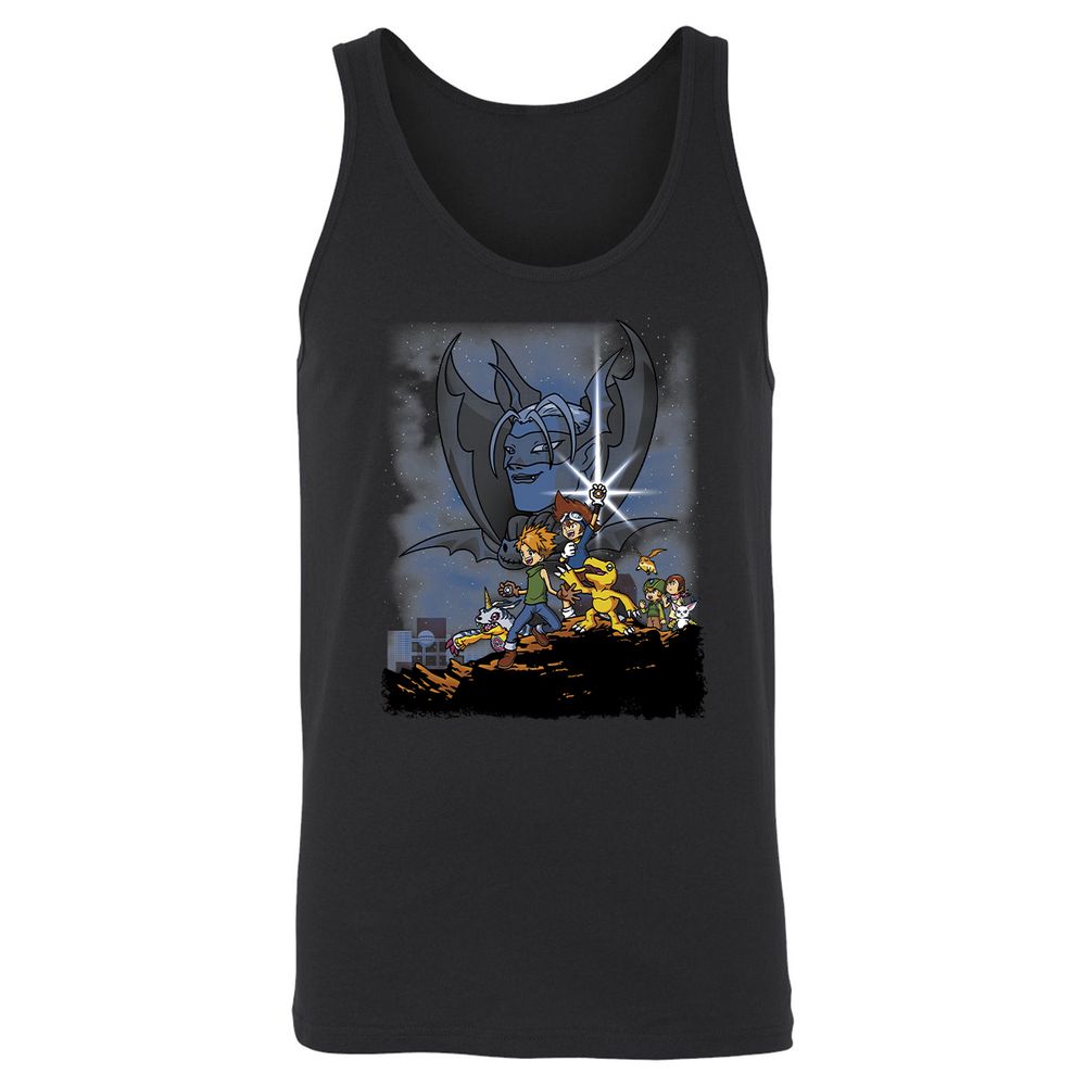 Unisex Jersey Tank - E3UF9U59 - Black - 1
