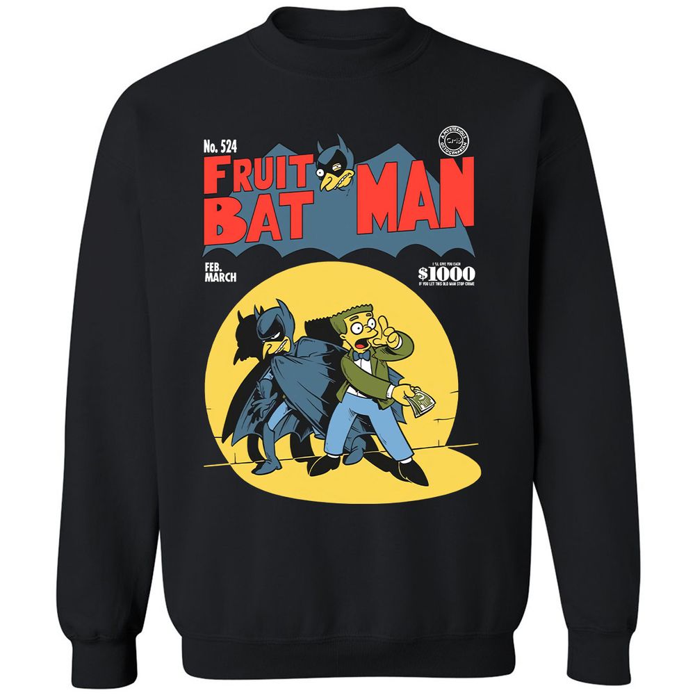 Classic Unisex Sweatshirt - 3HMYG3DQ - Black - 1