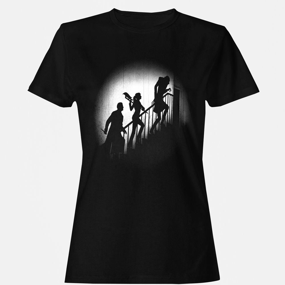 Women's T-Shirt - JA7H4MUD - Black - 1