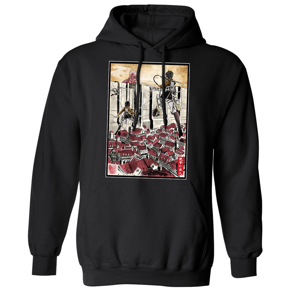 Classic Unisex Hoodie - DYAFCUB2 - Black - 1