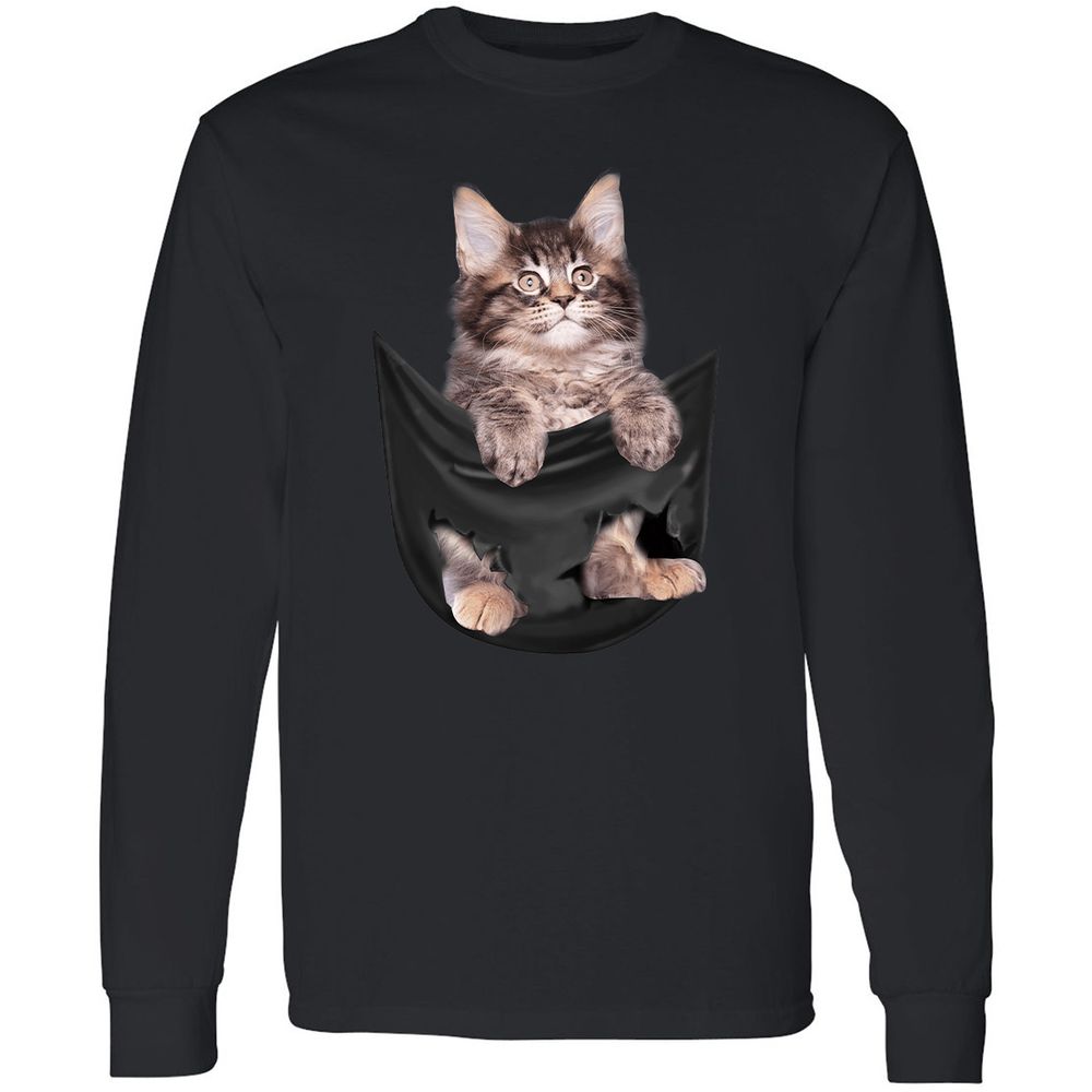 Long Sleeve T-Shirt - 3S9GBNU8 - Black - 1