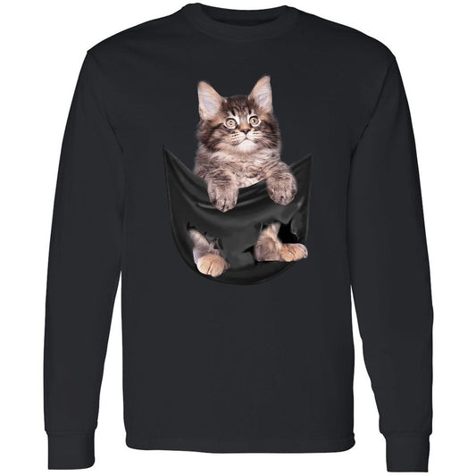 Long Sleeve T-Shirt - 3S9GBNU8 - Black - 1