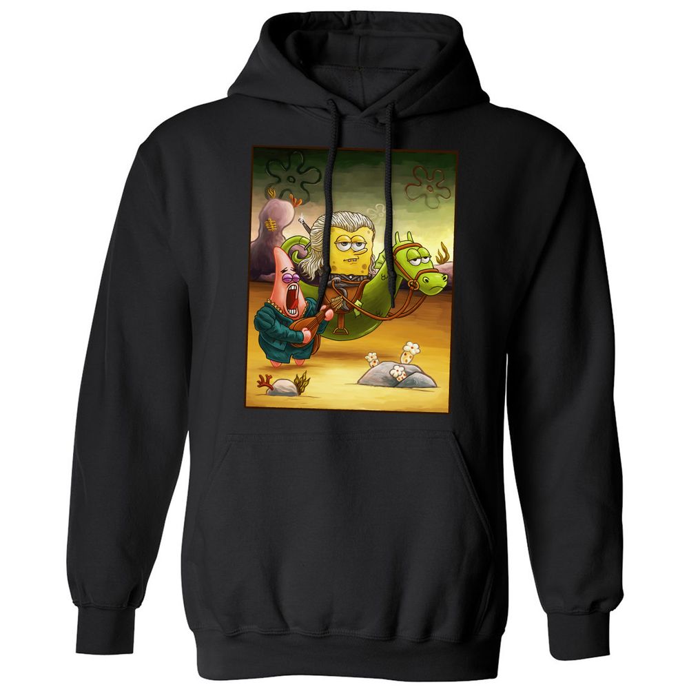 Classic Unisex Hoodie - RG2PEGPR - Black - 1