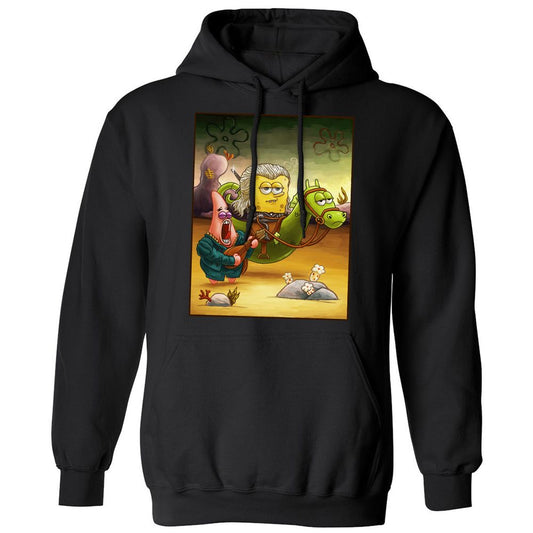 Classic Unisex Hoodie - RG2PEGPR - Black - 1