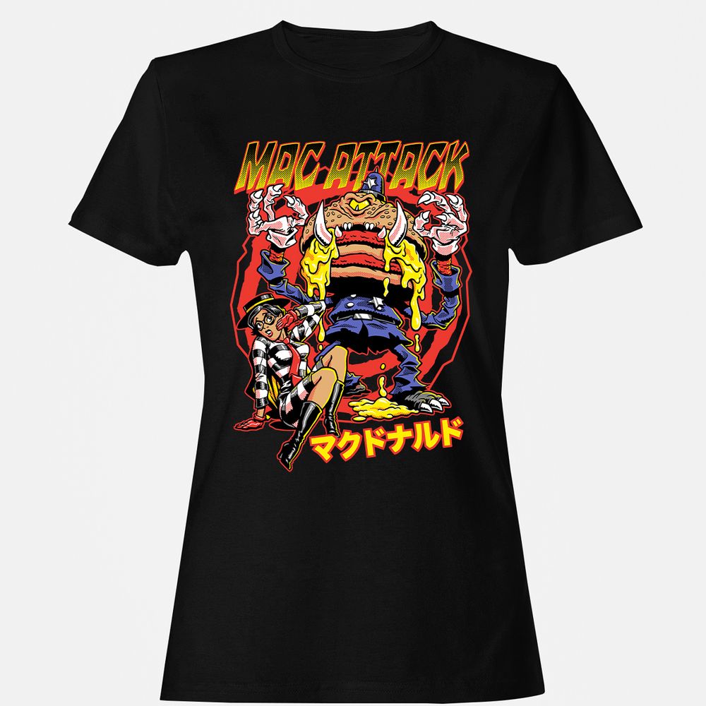 Women's T-Shirt - 3QEAEXXR - Black - 1