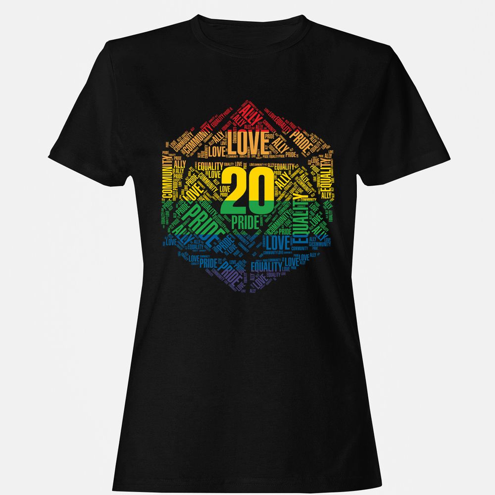 Women's T-Shirt - SJ849KSG - Black - 1