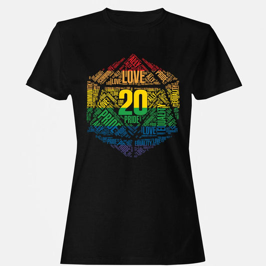 Women's T-Shirt - SJ849KSG - Black - 1