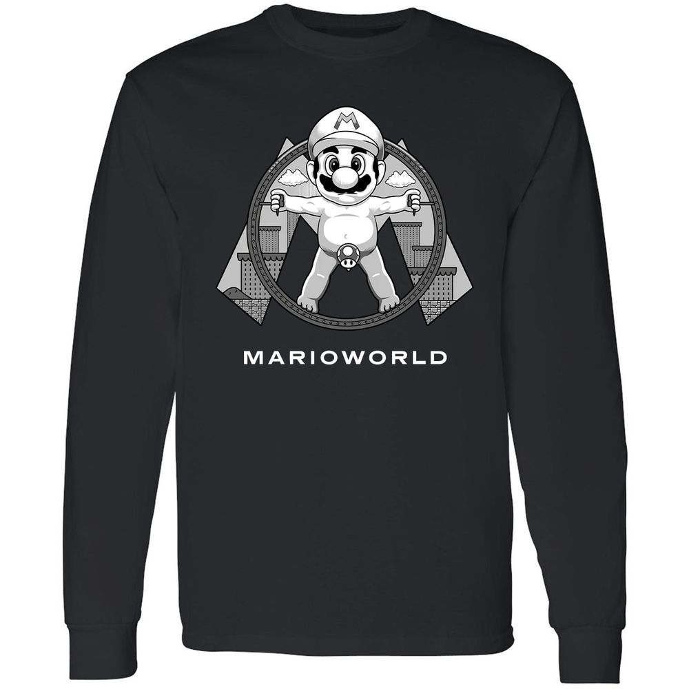 Long Sleeve T-Shirt - 2A5V9WT8 - Black - 1