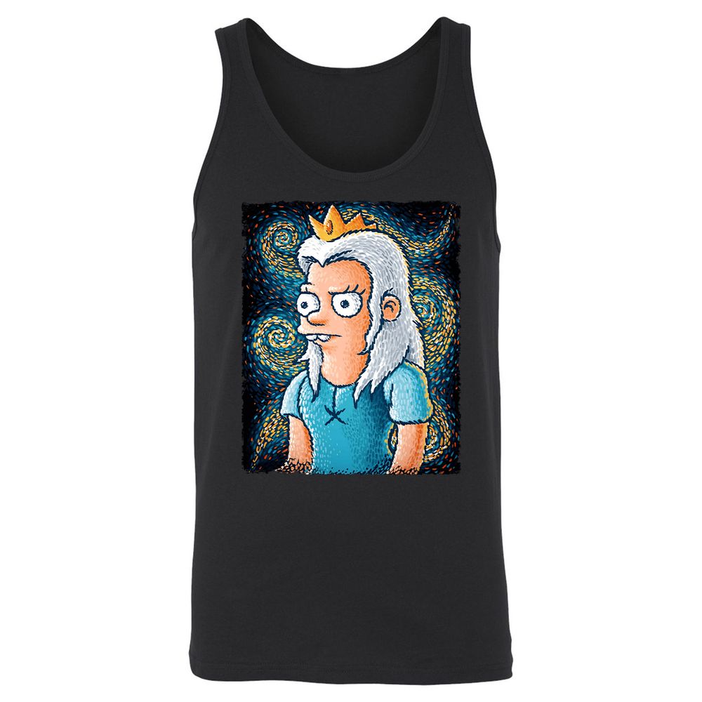 Unisex Jersey Tank - GBN5M7Z9 - Black - 1