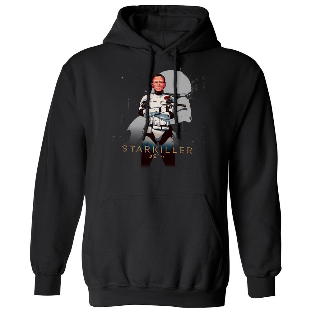 Classic Unisex Hoodie - LPG8QSA3 - Black - 1