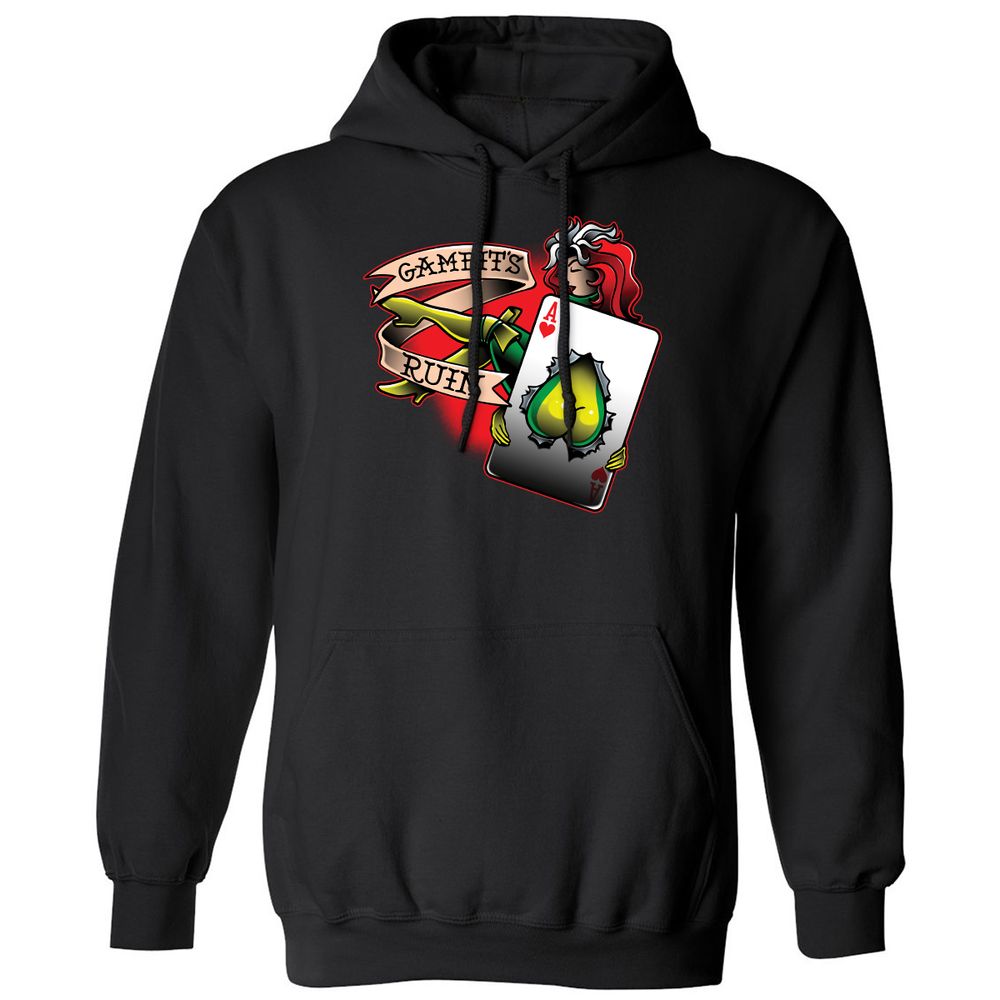 Classic Unisex Hoodie - CKW8T34D - Black - 1