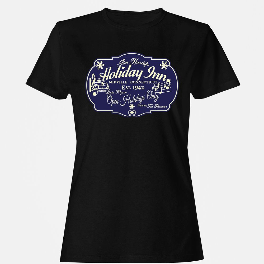 Women's T-Shirt - 2P6BVF4X - Black - 1