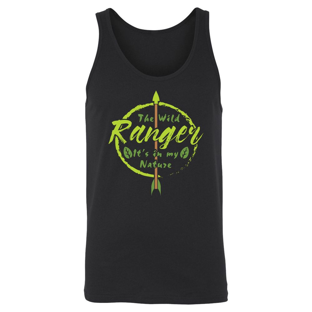 Unisex Jersey Tank - MBNZBGDN - Black - 1
