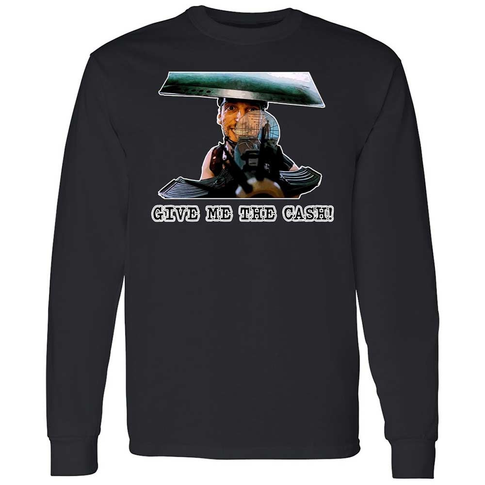 Long Sleeve T-Shirt - K4WZTWV1 - Black - 1