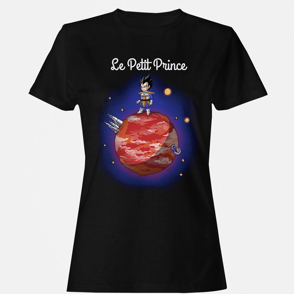 Women's T-Shirt - Y972KDZF - Black - 1