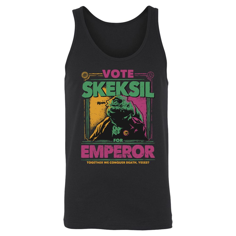 Unisex Jersey Tank - 751DRZ93 - Black - 1