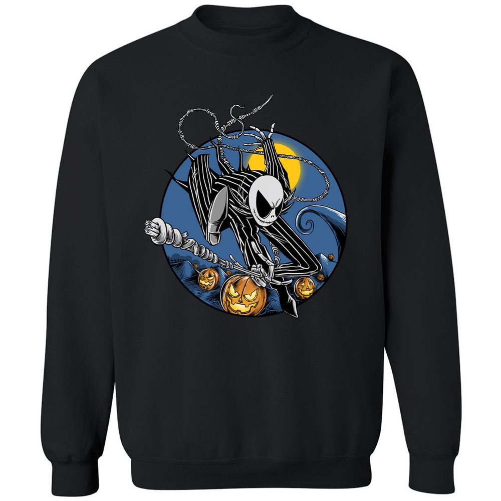 Classic Unisex Sweatshirt - ZV51XTMG - Black - 1