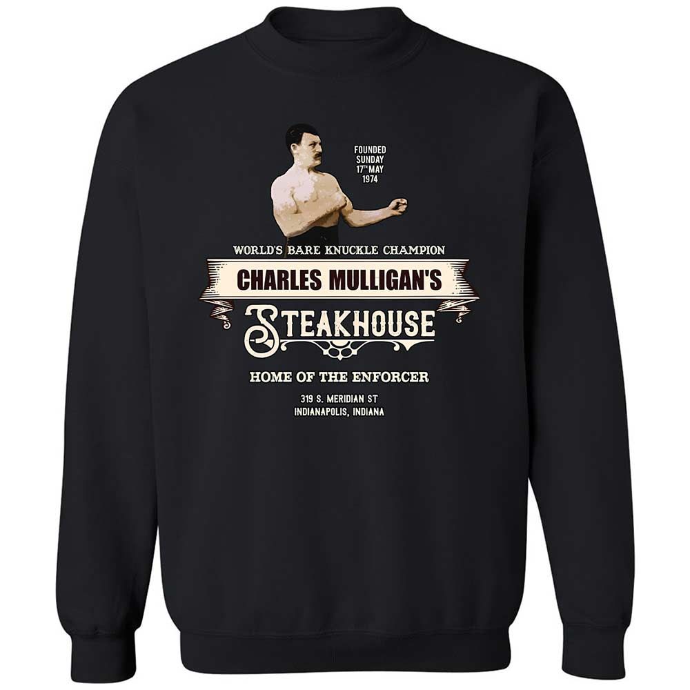 Classic Unisex Sweatshirt - 8B969C6N - Black - 1