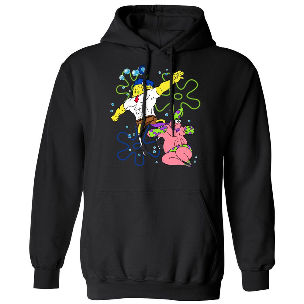 Classic Unisex Hoodie - Q9Y7X2BF - Black - 1