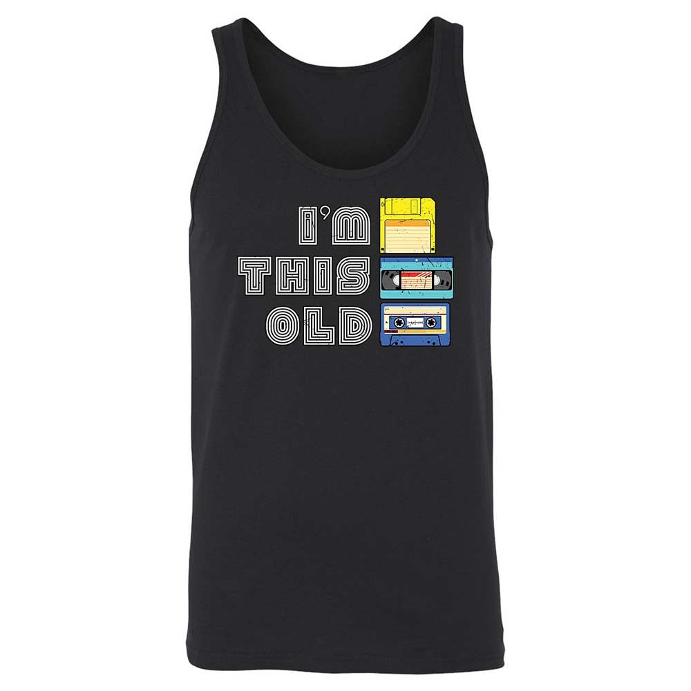 Unisex Jersey Tank - Black - Black - 1