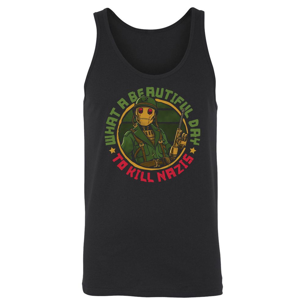 Unisex Jersey Tank - CTDDAY44 - Black - 1