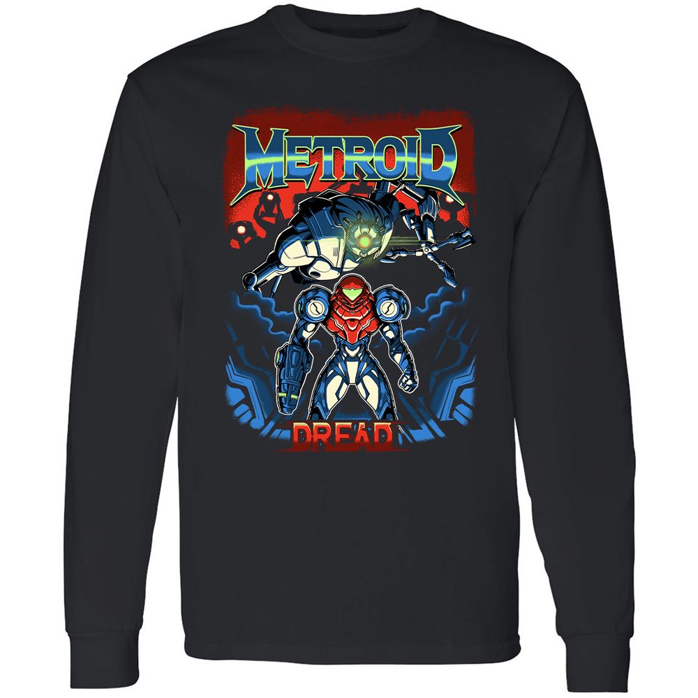 Long Sleeve T-Shirt - UF87G6JX - Black - 1