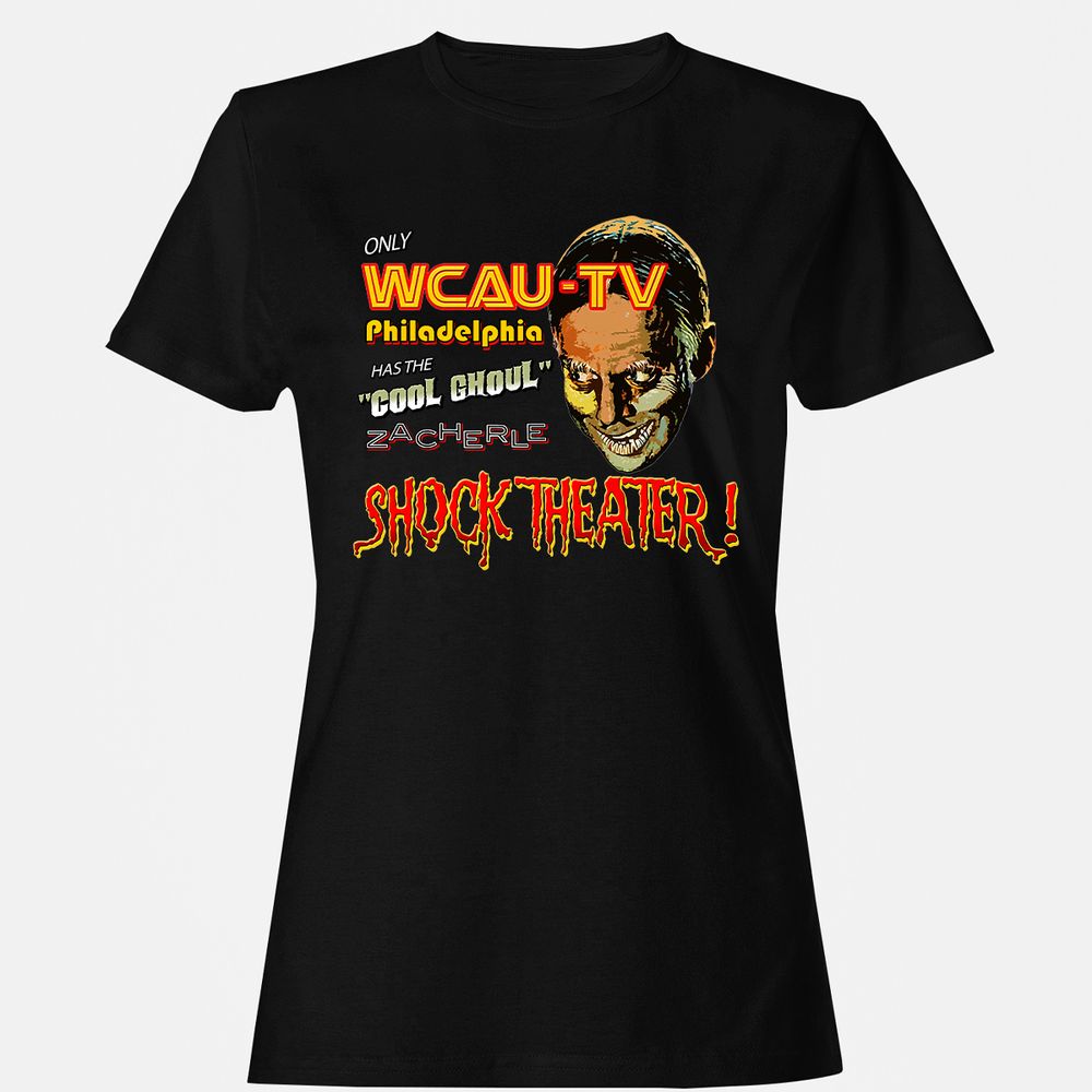 Women's T-Shirt - VJSEHKM6 - Black - 1