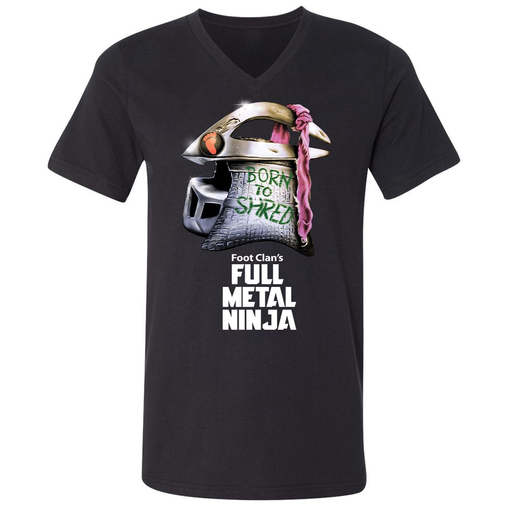 Unisex V-Neck T-Shirt - RC5AA1S6 - Black - 1