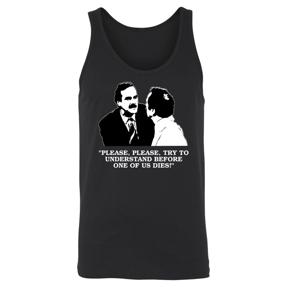 Unisex Jersey Tank - FZ54R2Q9 - Black - 1