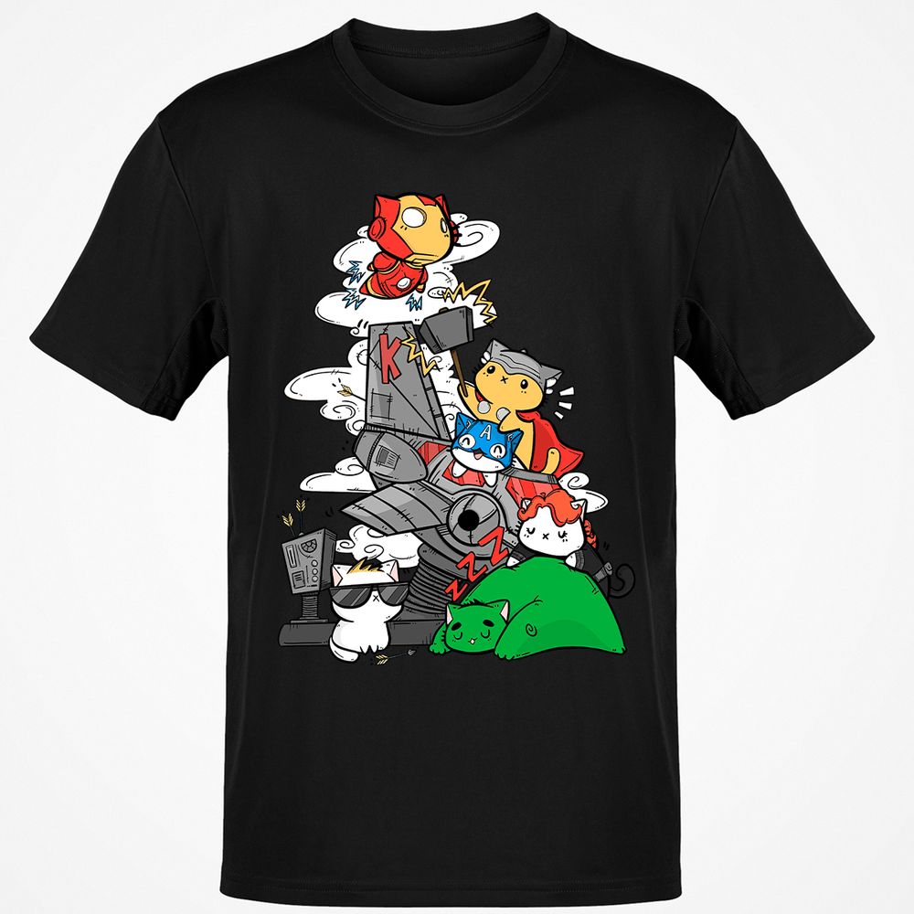 Classic Unisex T-Shirt - 1TWEMTQN - Black - 1