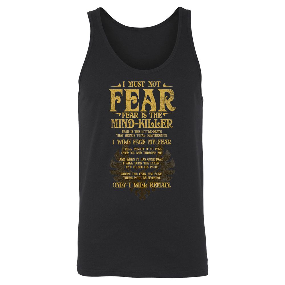 Unisex Jersey Tank - 6WHL9GQU - Black - 1