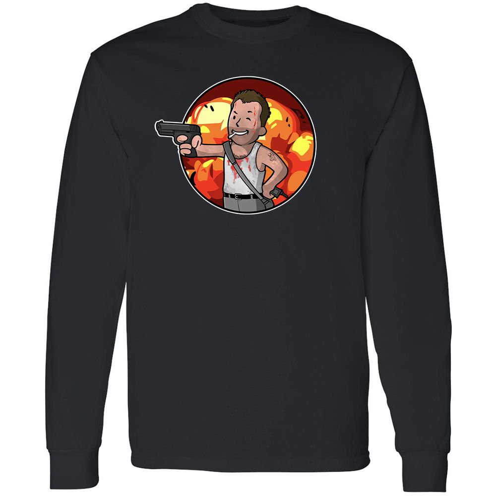 Long Sleeve T-Shirt - PB6KLGSL - Black - 1