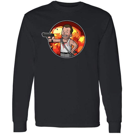 Long Sleeve T-Shirt - PB6KLGSL - Black - 1