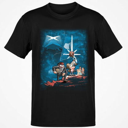 Classic Unisex T-Shirt - UMFXQSQJ - Black - 1