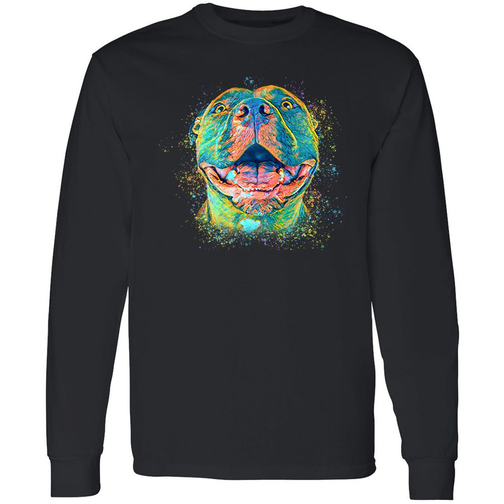 Long Sleeve T-Shirt - 6X2UKE8J - Black - 1
