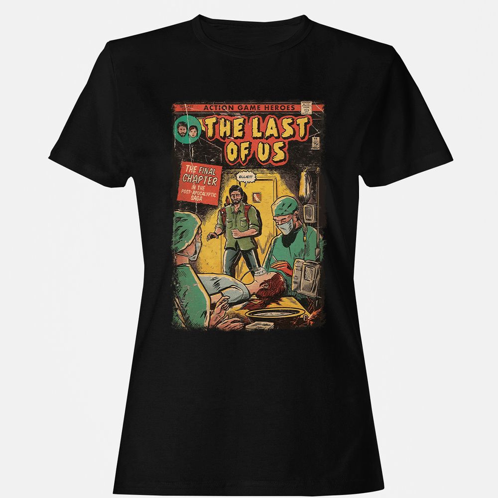 Women's T-Shirt - FTZN6LG3 - Black - 1