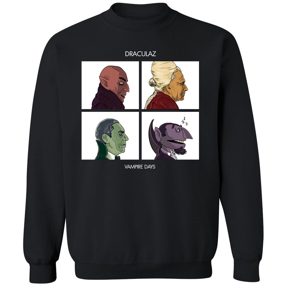 Classic Unisex Sweatshirt - MDK4KAYL - Black - 1