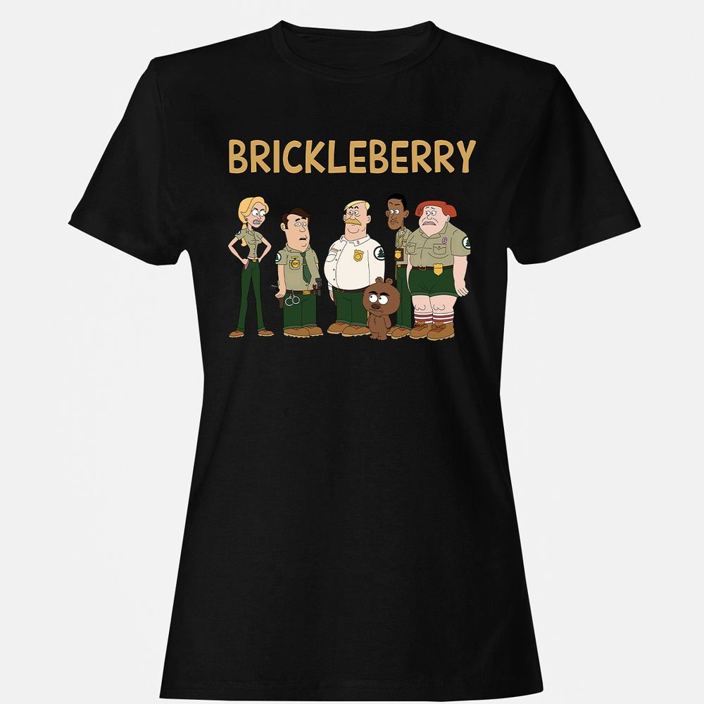 Women's T-Shirt - B3PF1DQR - Black - 1