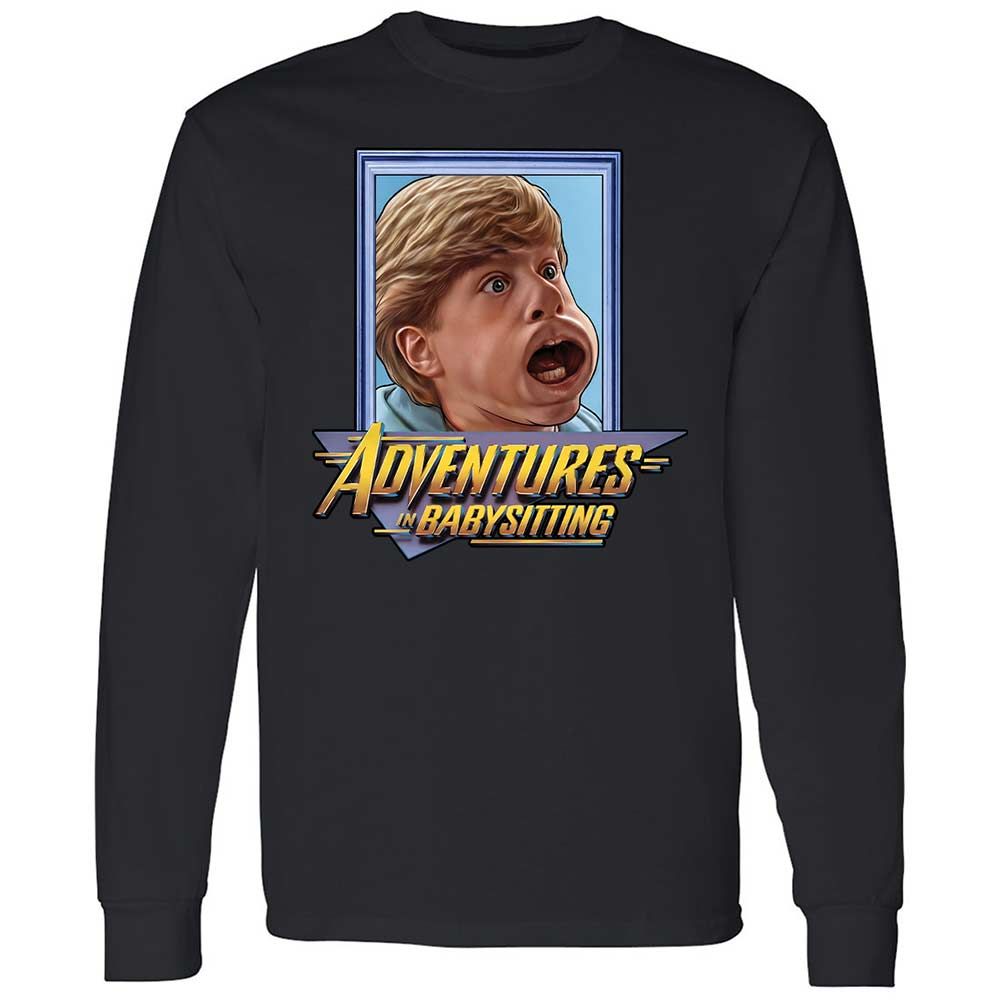 Long Sleeve T-Shirt - SNKEVU59 - Black - 1
