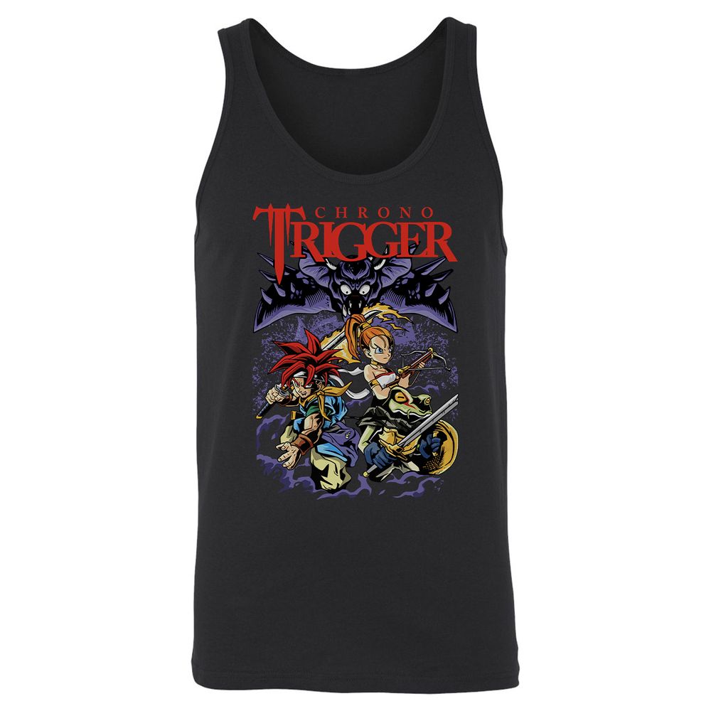 Unisex Jersey Tank - A34RR6CD - Black - 1