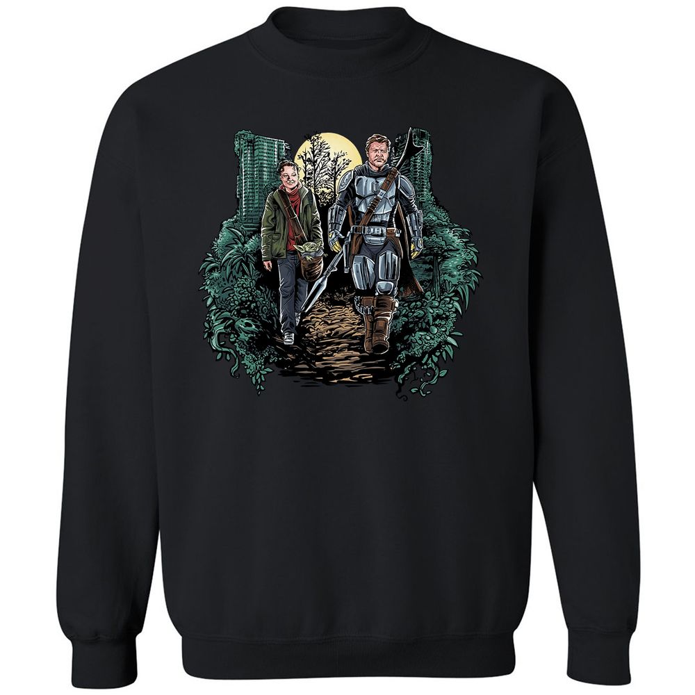 Classic Unisex Sweatshirt - NTAJ34GA - Black - 1