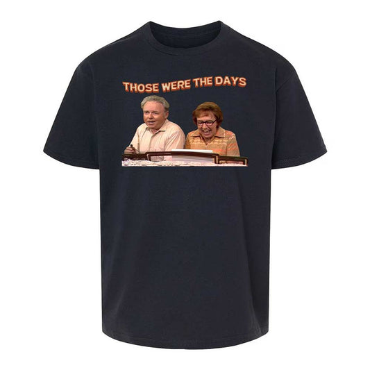 Those Were The Days - Black - 1