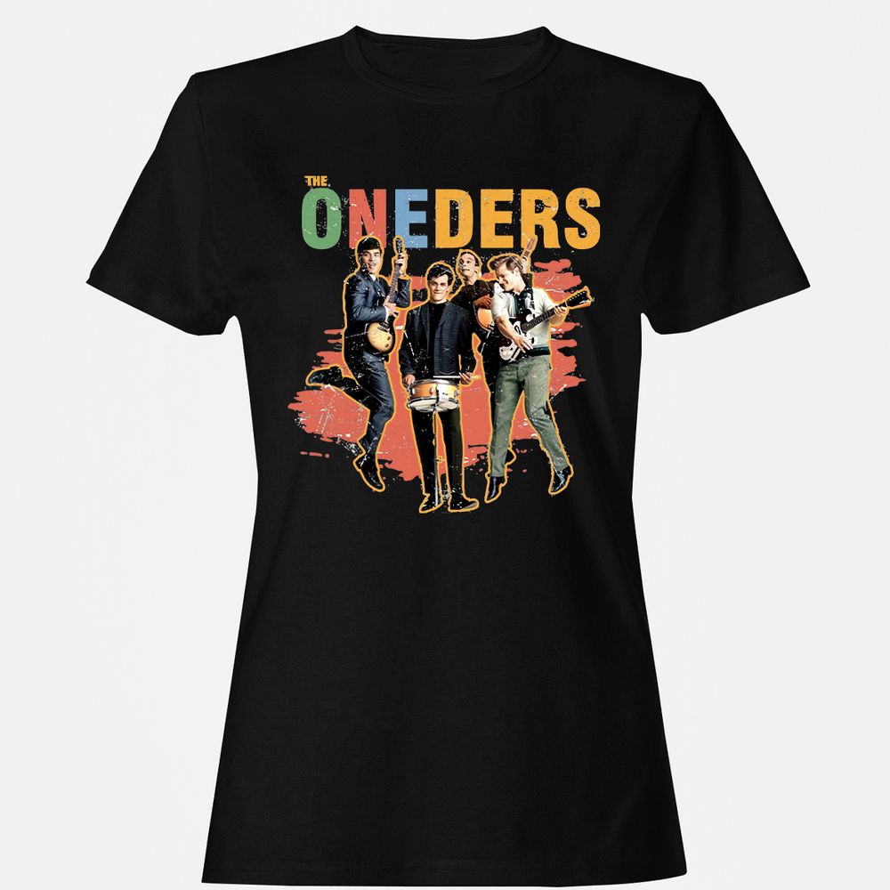 Women's T-Shirt - 3T8DFPL2 - Black - 1
